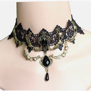 Lace necklace all-match necklace