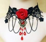 Lace necklace all-match necklace