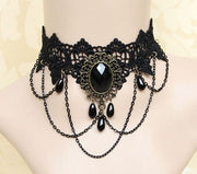 Lace necklace all-match necklace