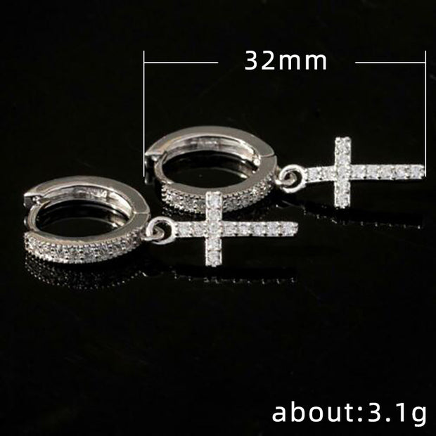 Lady Cross Earrings Earrings